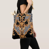 Goldene Barockschmuck Tasche (Von Nahem)