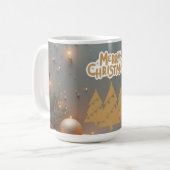 Goldene Bäume Kaffeetasse (Vorderseite Links)