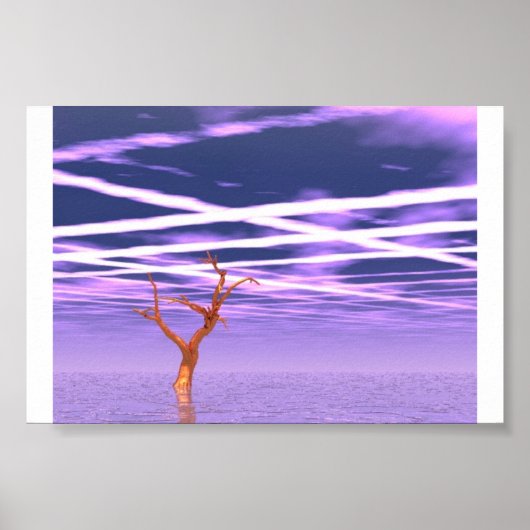 Goldene Bäume Poster (Vorne)