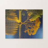 Goldene Bäume Puzzle (Horizontal)