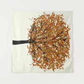 Goldene Bäume Wandteppich (Vorderseite (Horizontal))