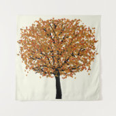 Goldene Bäume Wandteppich (Vorderseite)