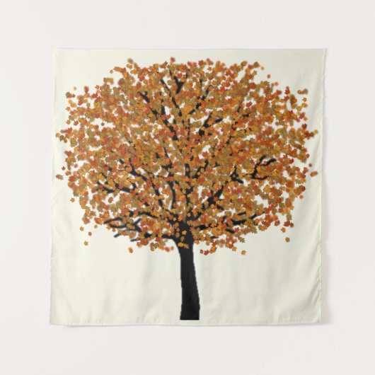 Goldene Bäume Wandteppich (Vorderseite)