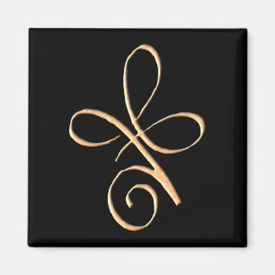 Goldene bedingungslose Liebe Magnet