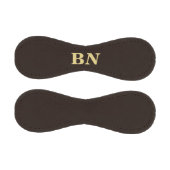 Goldene benutzerdefinierte Initialen minimalistisc Baseball (Paneele)