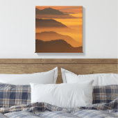 Goldene Berge Leinwanddruck (Insitu (Schlafzimmer))