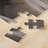 Goldene Berglandschaft aus Marmor Puzzle (Seite)