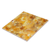Goldene Bernsteinfliese – Moderner abstrakter Edel Fliese (Seite)