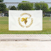 Goldene Bestätigung und Heiliger Geist Banner (Insitu)