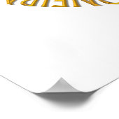 Goldene Bestätigung und Heiliger Geist Poster (Ecke)