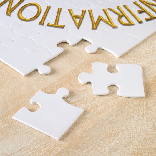 Goldene Bestätigung und Heiliger Geist Puzzle (Seite)