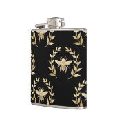 Goldene Biene Flachmann (Links)