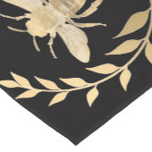 Goldene Biene Kurzer Tischläufer (Ecke)