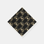 Goldene Biene Serviette (Ecke)