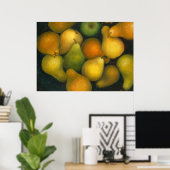 goldene Birnen Poster (Heimbüro)