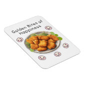 Goldene Bissen des Glücks Magnet (Rechte Seite)