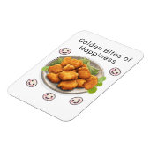 Goldene Bissen des Glücks Magnet (Linke Seite)