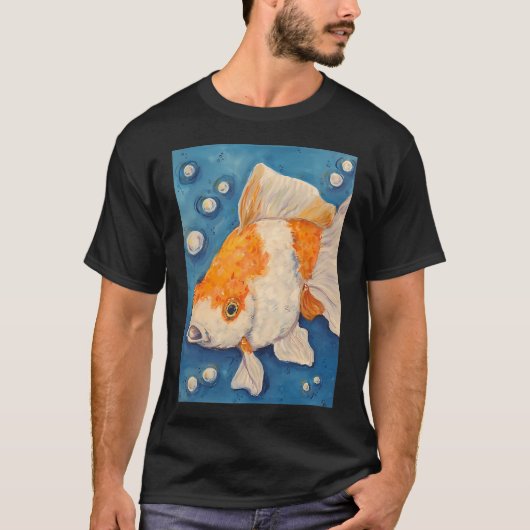 Goldene Blasen T-Shirt (Vorderseite)