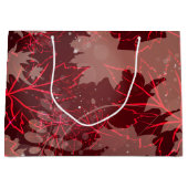 Goldene Blätter 1 Große Geschenktüte (Vorderseite)