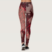 Goldene Blätter 1 Leggings (Rückseite)