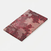 Goldene Blätter 1 Post-it Klebezettel (angewinkelt)