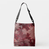 Goldene Blätter 1 Tragetaschen Mit Langen Trägern (Rückseite)