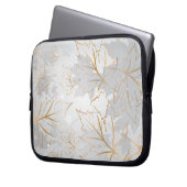 Goldene Blätter 3 Laptopschutzhülle (Vorderseite Links)