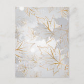 Goldene Blätter 3 Postkarte (Vorderseite)