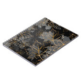 Goldene Blätter 5 Notizblock (Linke Seite)