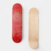Goldene Blätter 6 Skateboard (Vorderseite)