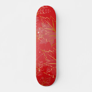 Goldene Blätter 6 Skateboard