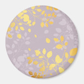 Goldene Blätter 9 Magnet (Vorne)