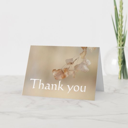 Goldene Blätter, danke (Vorderseite)