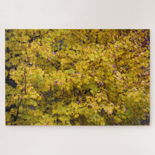Goldene Blätter des Herbstes - 20 x 30 Zoll Puzzle