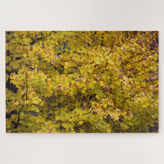 Goldene Blätter des Herbstes - 20 x 30 Zoll Puzzle (Horizontal)