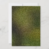 Goldene Blätter Einladung (Rückseite)