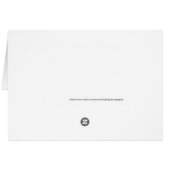 Goldene Blätter, glückliche Ferien (Rückseite Horizontal)