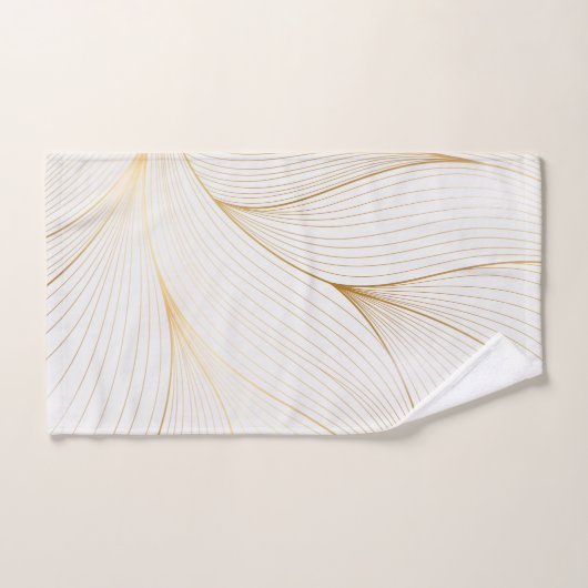 Goldene Blätter Handtuch (Handtuch)