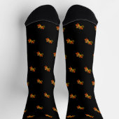 Goldene Blätter Herbst Socken (Oben)