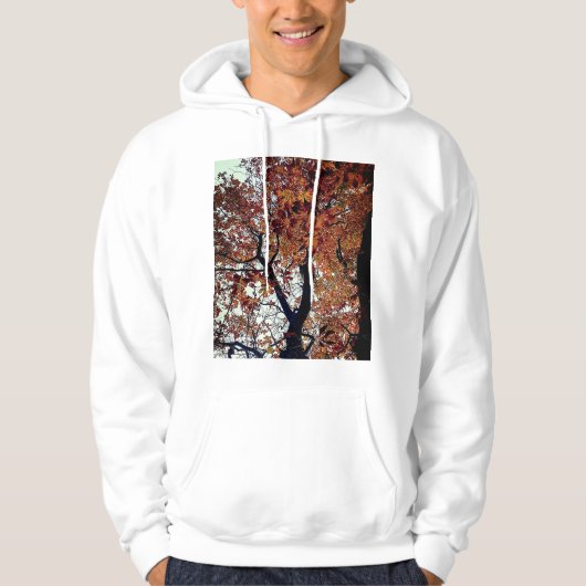 Goldene Blätter Hoodie (Vorderseite)