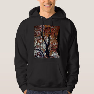Goldene Blätter Hoodie