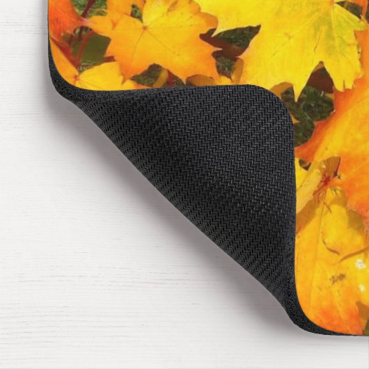 Goldene Blätter Mousepad (Ecke)