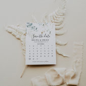 Goldene Blätter Save the Date Kalender