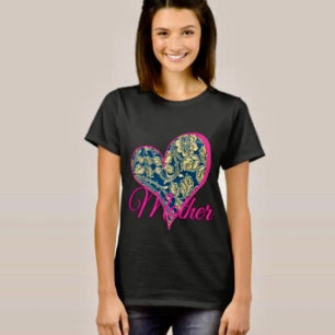 Goldene blaue Eleganz T-Shirt