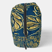 Goldene blaue Eleganz Waschbeutel (Rechts)