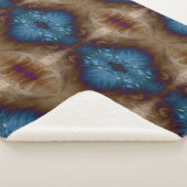 Goldene Blues Sherpadecke (3/4)
