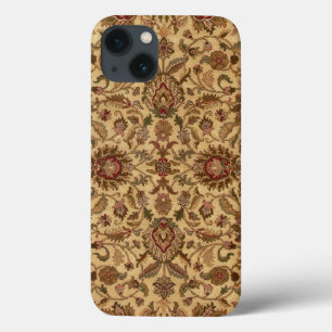 Goldene Blume Arabesque orientalisches Tapaster Case-Mate iPhone Hülle