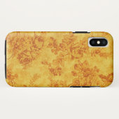 Goldene Blume Case-Mate iPhone Hülle (Rückseite (Horizontal))