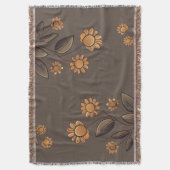 Goldene Blume Decke (Vorderseite Vertikal)