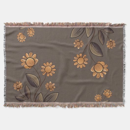 Goldene Blume Decke (Vorderseite)